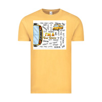 Vintage Mustard i'm a bus driver school bus Vintage Tee - TumblerDesignByShophia