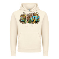 Vintage Artic Love baby Cow Vintage Hoodie - HowdyJamesFarm