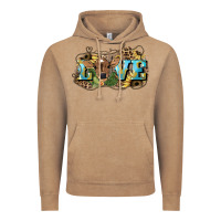 Vintage Coffee Love baby Cow Vintage Hoodie - HowdyJamesFarm