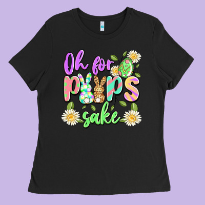 Oh For Peeps Sake Ladies Tee Designed By Artiststas