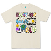Just Me And My Anxiety Against The World Premium Tee | Teevron