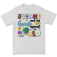 Dove Grey just me and my anxiety against the world Premium Tee - Artiststas