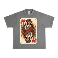 Tornado Queen Of Hearts Cowgirl Urban Heavy Tee - HowdyJamesFarm