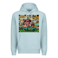 Blue Mist farm animals red barn tumbler 20oz Premium Hoodie - Jasminsmagicworld