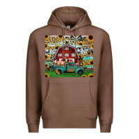 Chestnut farm animals red barn tumbler 20oz Premium Hoodie - Jasminsmagicworld