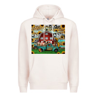 Pale Pink farm animals red barn tumbler 20oz Premium Hoodie - Jasminsmagicworld