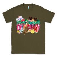 Army Green School counselor off duty Classic Tee - NancyCooperArtShop