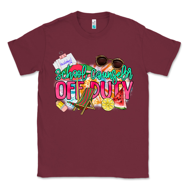 School Counselor Off Duty Classic Tee by NancyCooperArtShop | Teevron