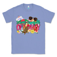 Colony Blue School counselor off duty Classic Tee - NancyCooperArtShop