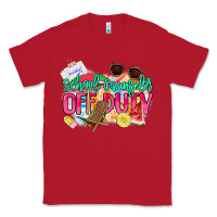 Red School counselor off duty Classic Tee - NancyCooperArtShop