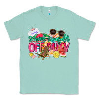 Seafoam School counselor off duty Classic Tee - NancyCooperArtShop