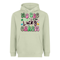 Matcha my dog is my lucky charm Heavyweight Hoodie - Artiststas