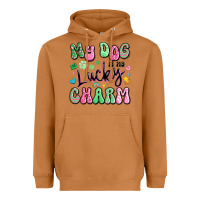 My Dog Is My Lucky Charm Heavyweight Hoodie | Teevron