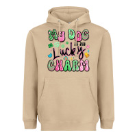 Mushroom my dog is my lucky charm Heavyweight Hoodie - Artiststas
