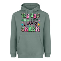 Sage my dog is my lucky charm Heavyweight Hoodie - Artiststas