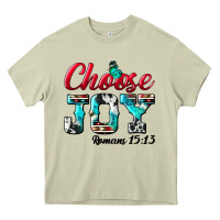 Mossy Choose Joy Heavy Core Tee - BundleAndBundleShop
