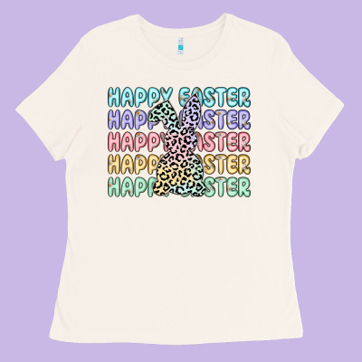 Happy Easter Ladies Tee Designed By Artiststas