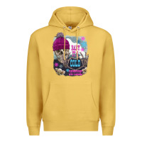 Antique Gold skeleton baby it's cold outside Premium Hoodie - FaDigitalArtStudio