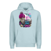 Blue Mist skeleton baby it's cold outside Premium Hoodie - FaDigitalArtStudio
