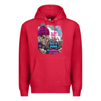 Cardinal skeleton baby it's cold outside Premium Hoodie - FaDigitalArtStudio