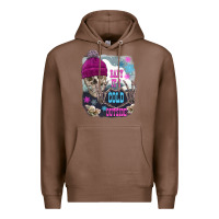 Chestnut skeleton baby it's cold outside Premium Hoodie - FaDigitalArtStudio