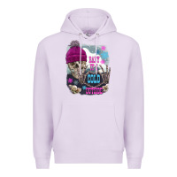Lilac skeleton baby it's cold outside Premium Hoodie - FaDigitalArtStudio