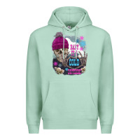 Seafoam skeleton baby it's cold outside Premium Hoodie - FaDigitalArtStudio