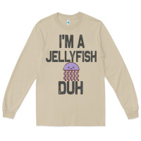 Mushroom i m a jellyfish duh halloween costume Long Sleeve Tee - lanVoArt