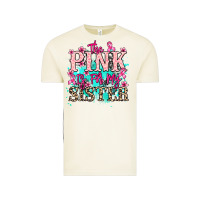 The Pink Is For My Sister Cancer Awareness Vintage Tee | Teevron