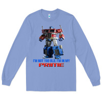Colony Blue optimus prime 2 Long Sleeve Tee - lanVoArt