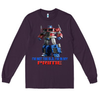 Plum optimus prime 2 Long Sleeve Tee - lanVoArt