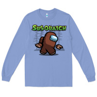 Colony Blue susquatch gift nature Long Sleeve Tee - lanVoArt
