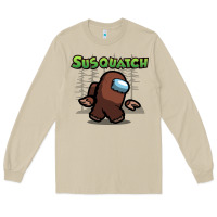 Mushroom susquatch gift nature Long Sleeve Tee - lanVoArt