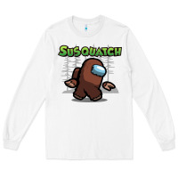 White susquatch gift nature Long Sleeve Tee - lanVoArt