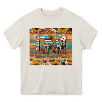Cream lpn licensed practical nurse Heavy Core Tee - JahusDesignShop