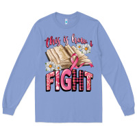 Colony Blue this is how i fight Long Sleeve Tee - CowGirlArtShop