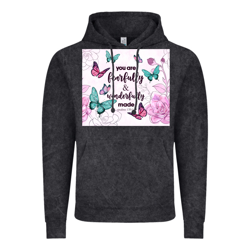 You Are Fearfully And Wonderfully Made Vintage Hoodie by TumblerDesignByShophia | Teevron