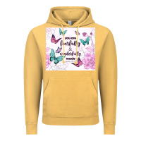 Vintage Mustard you are fearfully and wonderfully made Vintage Hoodie - TumblerDesignByShophia