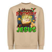Happy Birthday Jesus Heavyweight Sweatshirt | Teevron