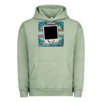 Pigment Oil Green gemstone turquoise serape custom photo frame coaster Urban Hoodie - BarkalooDesign