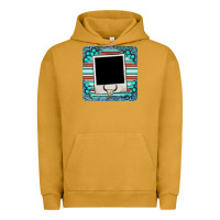Pigment Peanut Butter gemstone turquoise serape custom photo frame coaster Urban Hoodie - BarkalooDesign