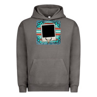 Pigment Tornado gemstone turquoise serape custom photo frame coaster Urban Hoodie - BarkalooDesign