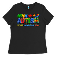 Black autism accept understand love Ladies Tee - Artiststas