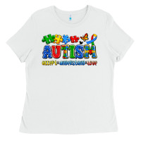 Autism Accept Understand Love Ladies Tee | Teevron
