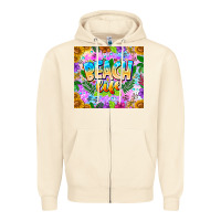 Sandshell Beach Life Zipper Hoodie - CowhideDigitalArt