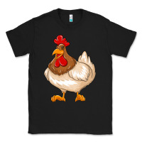 Black cute chicken Classic Tee - texasbilliewilder
