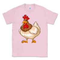 Bubblegum Pink cute chicken Classic Tee - texasbilliewilder