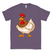 Lavender cute chicken Classic Tee - texasbilliewilder