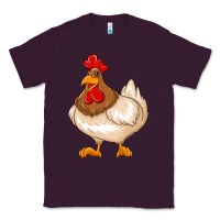 Plum cute chicken Classic Tee - texasbilliewilder