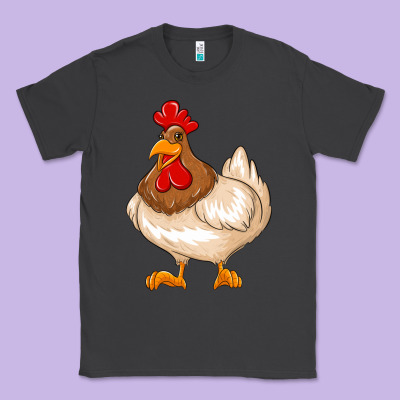 Cute Chicken Classic Tee Designed By Texasbilliewilder